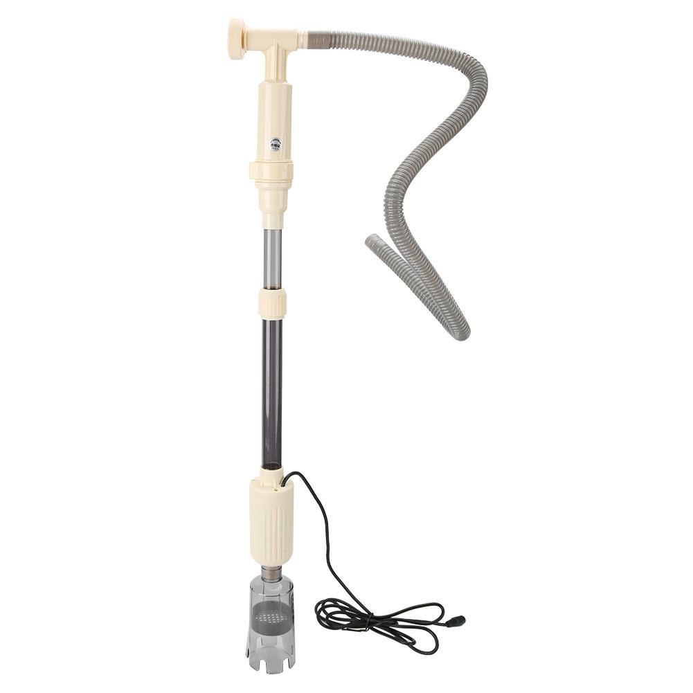 Электрический насос для смены воды в аквариуме, очиститель песка, сифонная трубка для очистки аквариума CN