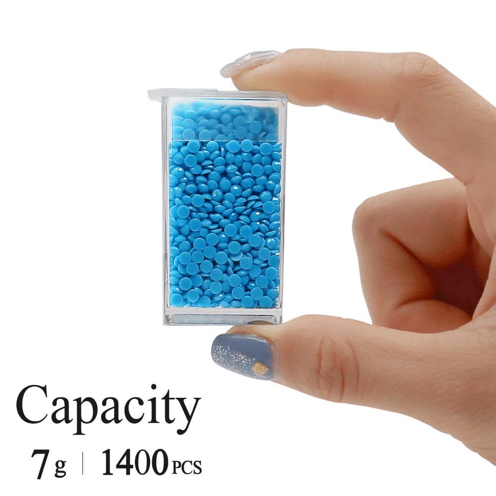 Компактный органайзер для хранения алмазной мозаики с 64 отделениями для бисера, рукоделия и художественных проектов