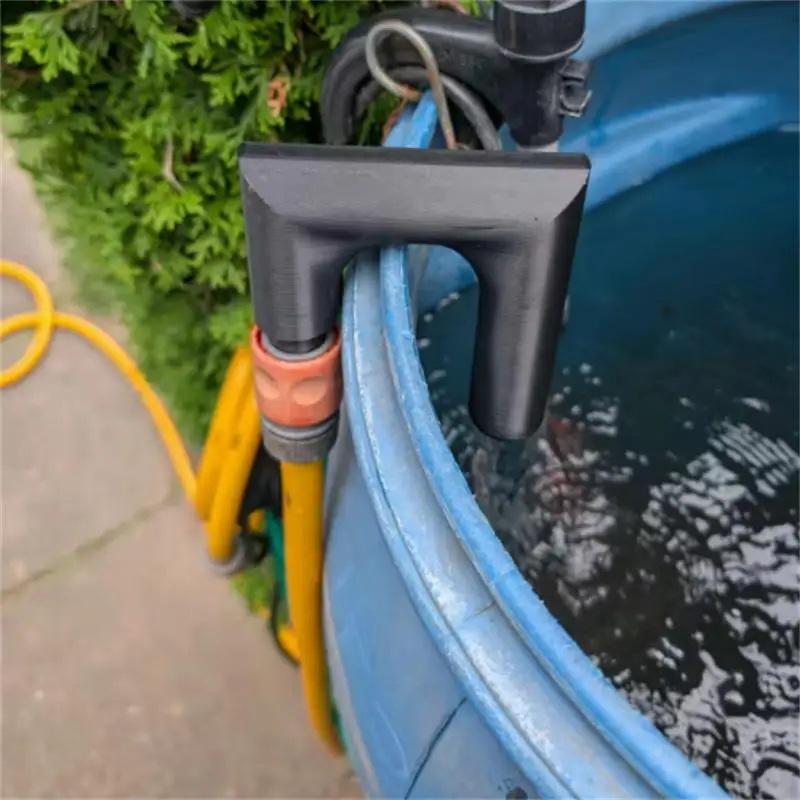Прочный крючок для садового шланга Легкое наполнение бака для воды Без ручного инструмента для полива для уличного ухода за садовыми растениями