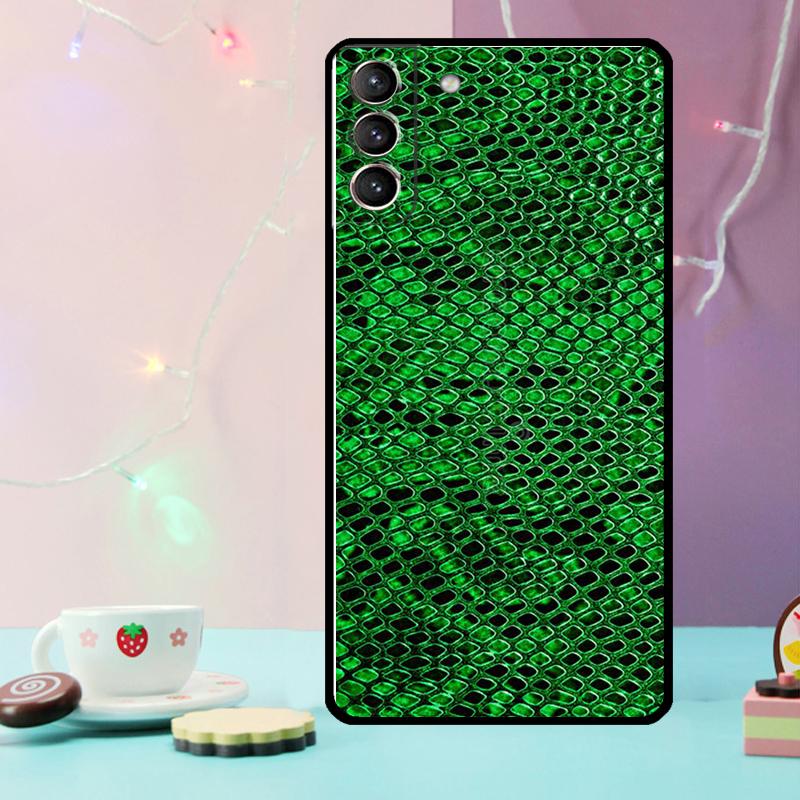 Чехол под змеиную кожу для Samsung Galaxy S21 S20 FE S22 S23 S24 Ultra Note 10 Plus Note 20 S8 S9 S10