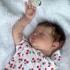Кукла Baby Reborn 50 см 20 дюймов с видимыми венами и 3D-рисованной кожей, реалистичная мягкая силиконовая спящая новорожденная игрушка Bebe Alive Girl Bebe