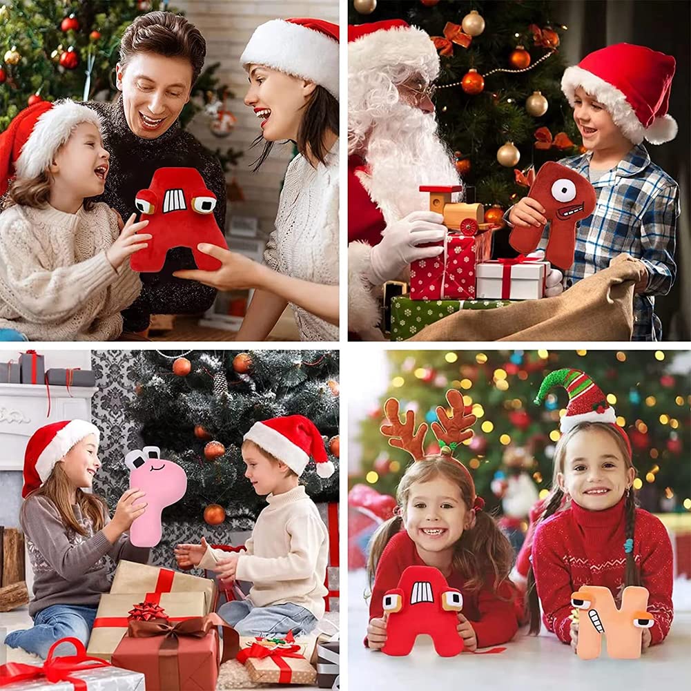 Плюшевая игрушка Limspace Alphabet Lore, Буквы A-Z, Плюшевая кукла Alphabet Lore, Мягкая образовательная игрушка-буква Alphabet Lore, Плюшевая игрушка, Подарок для фаната, Образовательная