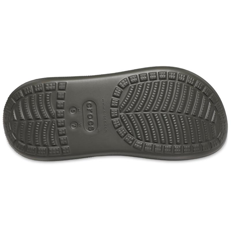 Crocs EVA Puffs Повседневные, Удобные и Универсальные Клоги 5,2 см Унисекс Оливковый