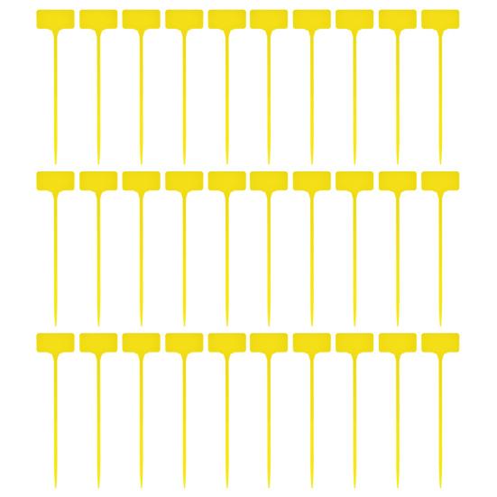 30 шт. этикетки для растений Т-образные пластиковые водонепроницаемые бирки для растений легко писать сад