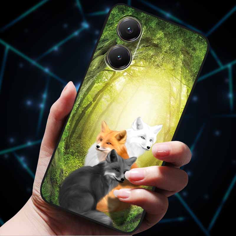 For POCO X7 Pro Case Painted Cats Soft TPU Silicone Protector Cover for Xiaomi POCO X7 Pro 5G Case Fundas Bumper POCOX7Pro Capa