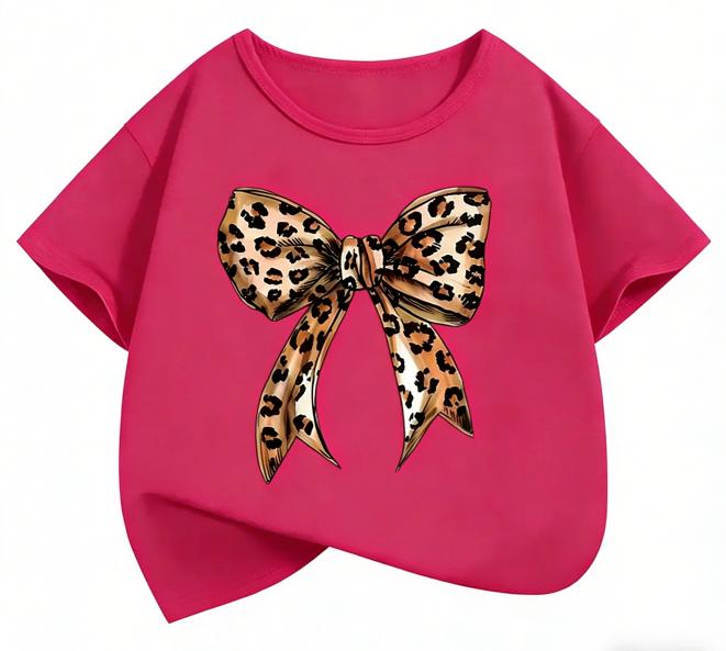 Nickelodeon Bestselling Butterfly Knot Printed 100 Cotton TShirt for Children Cute SummerSeasonal Top