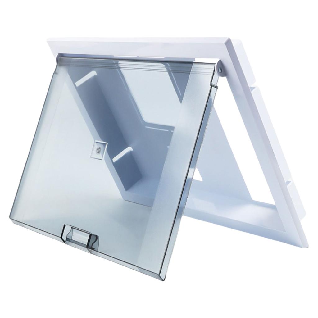 Electric Meter Cover Plate Electric Meter Base Cover Easy Install Electric Meter Housing Cover for Home & Commercial