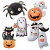 Halloween Pumpkin Ghost Balloons Halloween Decorations Spider Foil Balloons Inflatable Toys Bat Glob