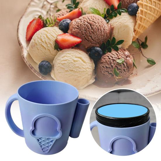 Держатель для пинты мороженого с прорезью для ложки, Изолированные рукава для пинты мороженого, Многоразовый многоцелевой контейнер-охладитель на 16 унций для сливочной газировки, пивных банок