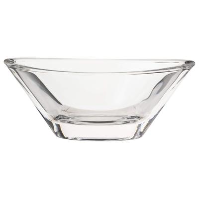 Toyo Sasaki Glass Цветочное украшение Овальное блюдо, Сделано в Японии, Можно мыть в посудомоечной машине, Стеклянное блюдо в форме чаши, Блюдо, Маленькая тарелка, P-20304