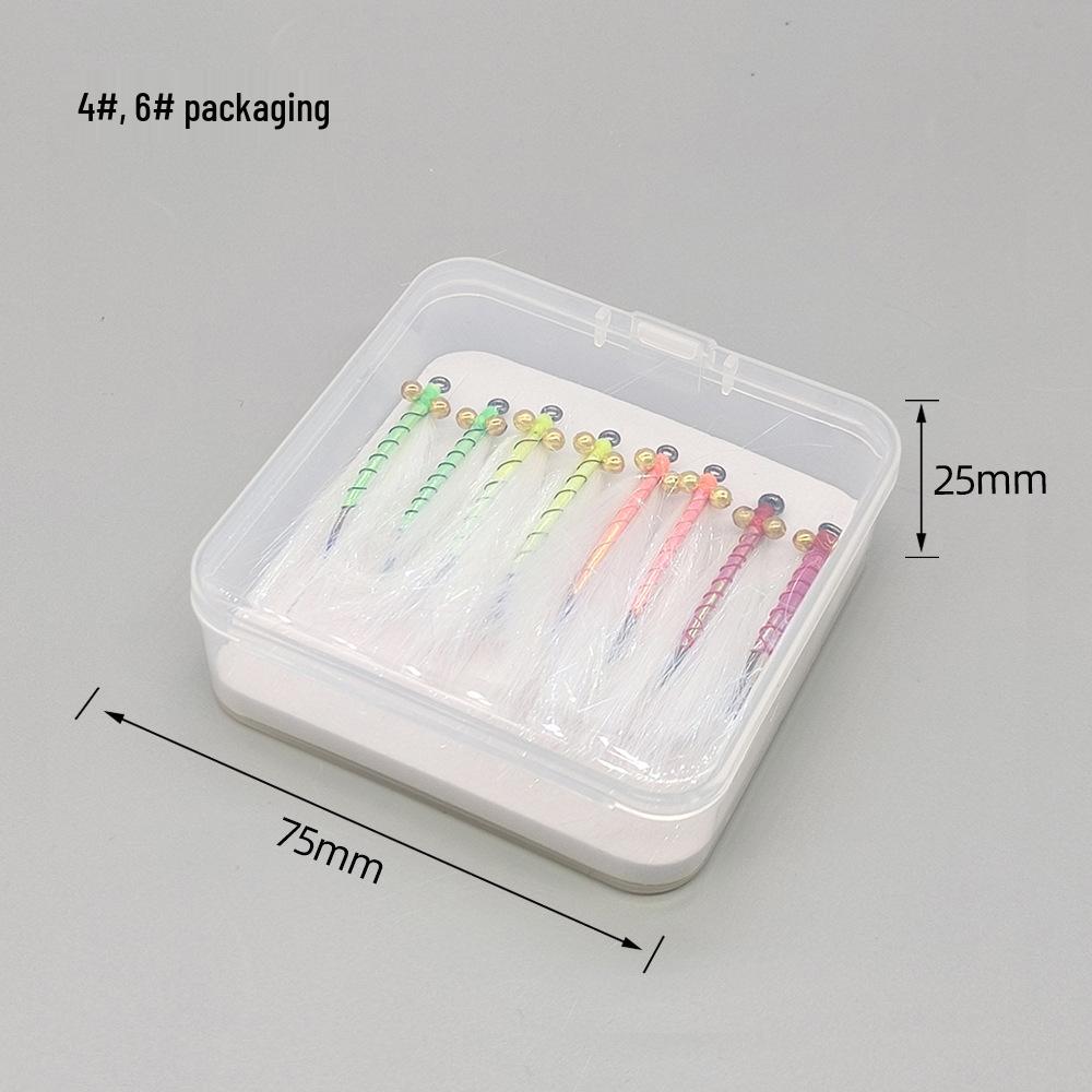 БЛФ Безумный Чарли Приманка для нахлыстовой рыбалки: Окунь, Голавль, Тилапия и другие - Стримерный крючок.