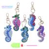 1 комплект брелок для ключей с алмазной росписью, двухсторонний дизайн, изысканный милый мультяшный брелок для украшения дома