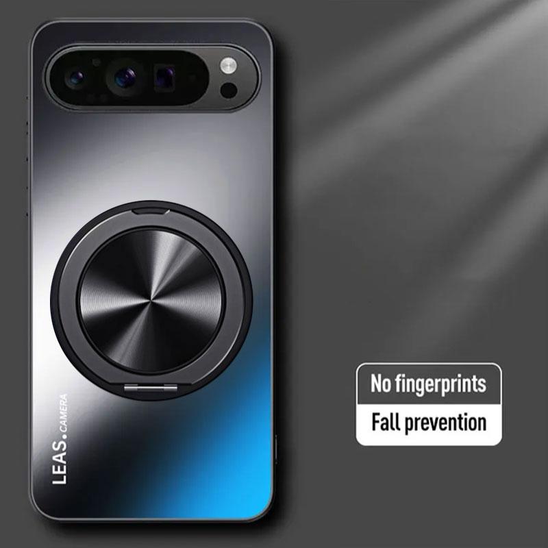 Для Google Pixel 10 Pro XL Чехол Магнитный Матовый Противоударный Чехол-подставка для Google Pixel 9 9A 8 Pro 8A 7Pro 7A 6Pro Накладка Бампер