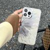 Korean Luxury Plating Glitter Butterfly Shell Pattern Phone Case For iPhone 15 14 13 12 Pro Max 11 Lens Protective Bumper Cover