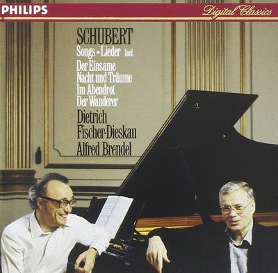 CD ШУБЕРТ, БРЕНДЕЛЬ; ФИШЕР-ДИСКАУ - Песни 4114212 Philips 1983 Германия Классика Б/у