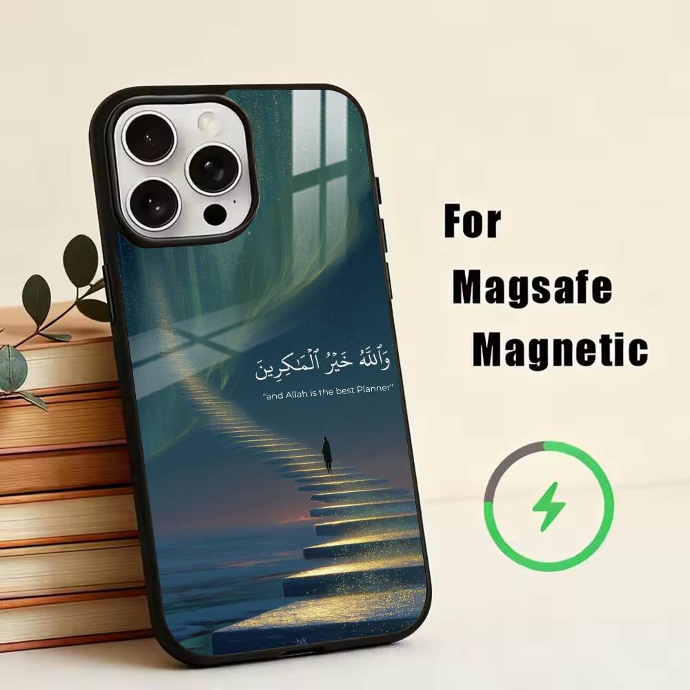 SABR PATIENCE Phone Case For iPhone17,16,15,14,13,12,11 Plus,Pro Magnetic For Magsafe Wireless Charging