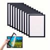 10pcs Diamond Art Frame Set, 8.2 X 11.6 Inch Magnetic Diamond Frame Self-adhesive Canvas Painting Art Accessories