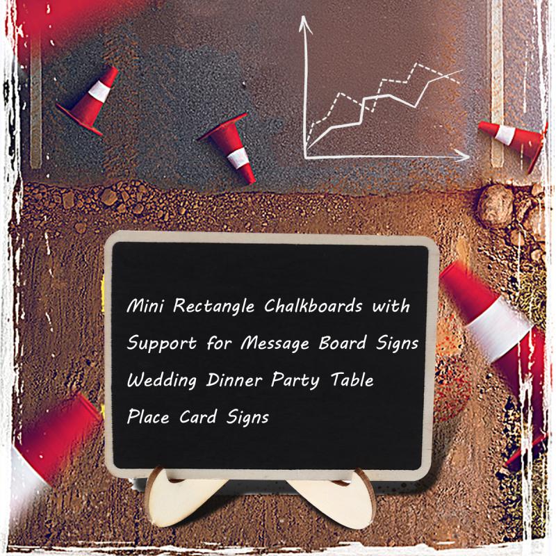 5 шт./компл., креативная мини-деревянная декоративная доска, Свадебная вечеринка, доска, знак, настольная подставка для сообщений, многофункциональное украшение