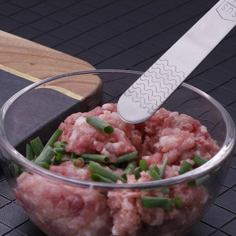 Ложка-наполнитель для пельменей из нержавеющей стали Pick Stuffing Spoon Инструмент для начинки пельменей, вонтонов, выпечки Кухонная лопатка для перемешивания начинки G Tool