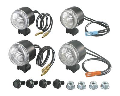 Мини-поворотник KITACO для XR50 Комплект Waren's, Прозрачный, Motard и т. д.. 830-1134910