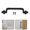 Door Handles Barn Door Pull Hardware For Wooden Sliding Doors Shed Cabinet Wardrobe Vintage Handles Furniture Drawer Pull