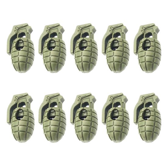 10 шт. пластиковые пружинные замки для шнура для паракордов, сменный шнурок, стопор, шнуровые тумблерные застежки для очков для банджи-плавания, эластичные зажимы для шнурков