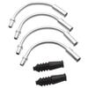 High Quality Bicycle Parts Hose Brake Pipe Sleeves Protector Cable Guide V Brake Noodles Bend Tube