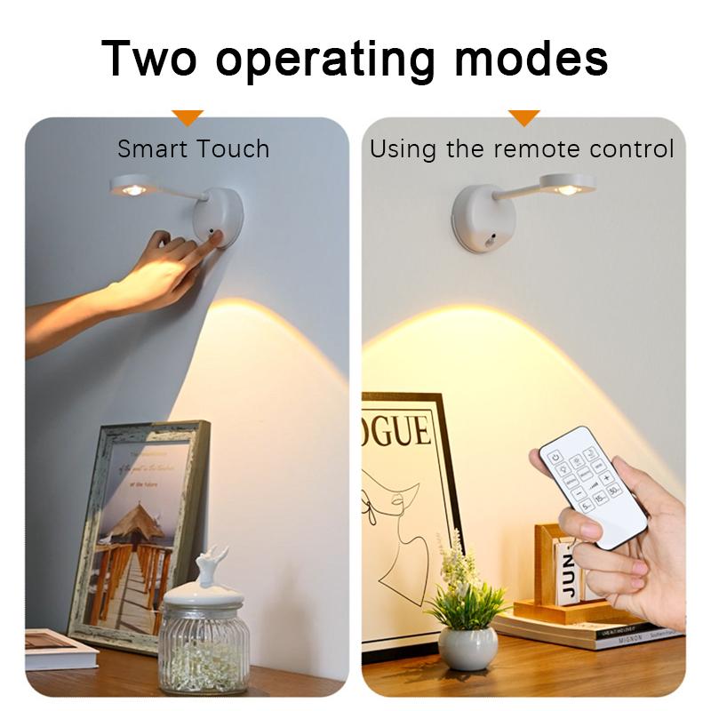 Светодиодный настенный светильник USB с беспроводной зарядкой и регулировкой яркости, датчик движения, спальня, прикроватная тумбочка, гостиная, украшение дома, прожекторы, настенный светильник, ночник