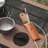 Folding Chopsticks Outdoor Camping Picnic Travel Portable Tableware A Pair of Chopsticks with Storage Bag
