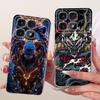 Чехол для Xiaomi Redmi K70 Pro Ultra Популярный Цветок Мягкий Прозрачный Силиконовый Чехол для Телефона Для Xiaomi Redmi K70 K70e Fundas