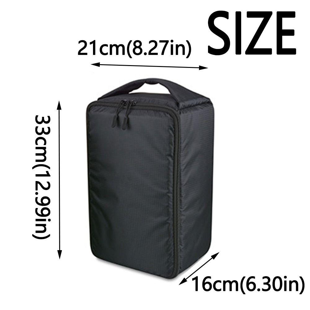 С ручкой, внутренняя наплечная сумка для зеркальной камеры, съемный чехол для хранения объективов, сумка для зеркальной камеры для цифрового объектива