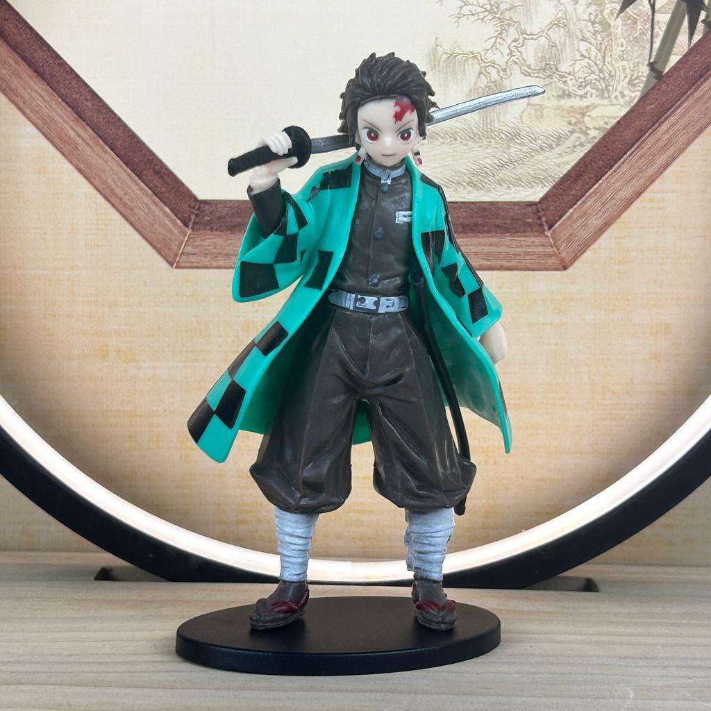 Аниме Фигурка Фигурки Клинок Рассекающий Демонов Kimetsu No Yaiba Кукла Танджиро Незуко Зеницу Фигурка Иносуке Воин Фигурка Действия Модель Игрушки