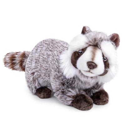 Lilizzhoumax плюшевая игрушка енот, реалистичная милая подушка в виде животного, пушистая, мягкая, реалистичная, рождественский подарок на день рождения для мальчиков и девочек, подарок для сада, для дома