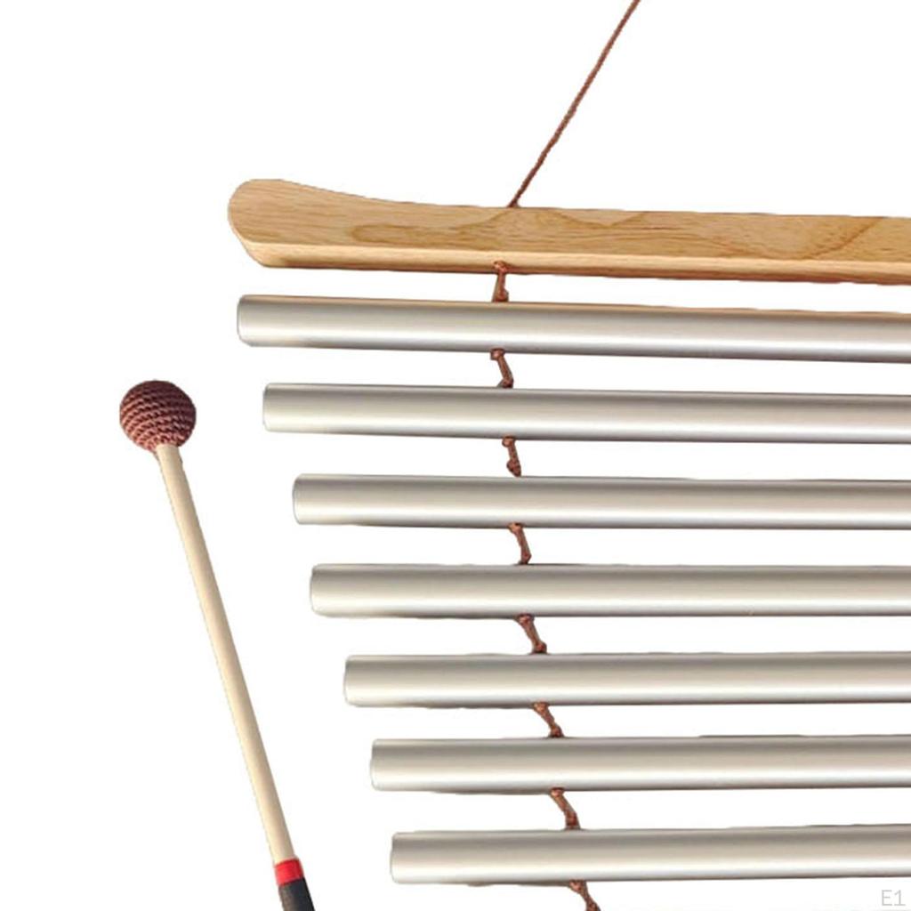 Ритмичные ветряные колокольчики с палочкой, прочный портативный энергетический ударный инструмент для класса