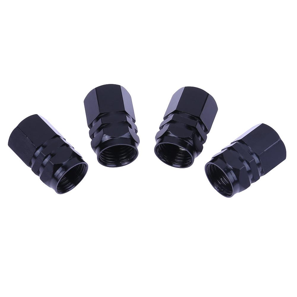 4 шт., воздушные колпачки для клапанов колес автомобиля из алюминиевого сплава, крышки штока