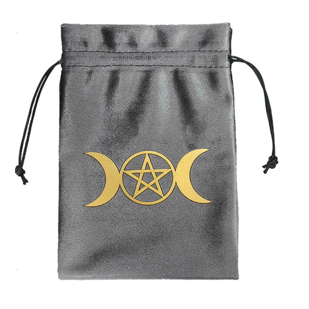 Board Game Cards Drawstrings Bag Tarot Card Velvet Bag Jewelry Pouches Oracles Card Organizers Witchcrafts Supplies