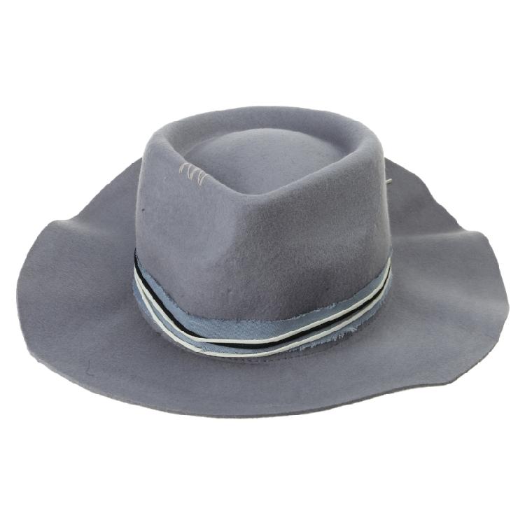 Элегантная шляпа хомбург, шляпа-котелок, костюм ранчера для мероприятий на открытом воздухе