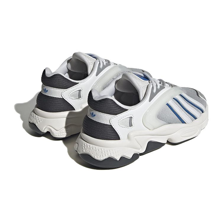 Adidas Originals Oztral Breathable Low-Top Sports Casual Shoes Kids Sneakers White Silver HR0266