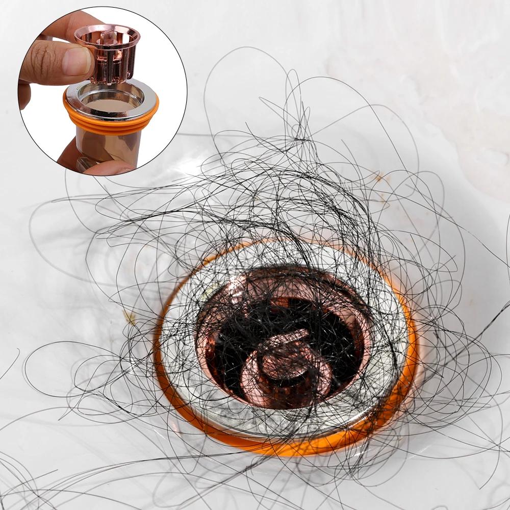 6/3/1PCS Gravity-Induction Floor Drain-Core Toilet Deodorant Anti-Odor No Smell Bathroom Toilet Sewer Shower Drain for Bathtub