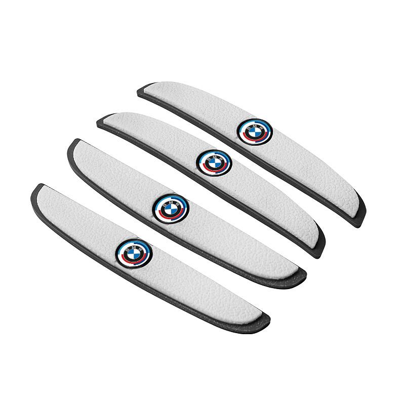CDKO4 4Pcs Rubber Anti-collision Strip Car Door Scratch Protector Stickers For BMW X1 X2 X3 X5 X4 X6 X7 G30 G20 G32 G11 G12 F40 F30