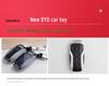 Чехол для ключа BYD для Seal, Han EV, Song, Yuan Plus, Song Pro, Qin, Tang DMi, Dolphin, Seagull, e2 - Унисекс