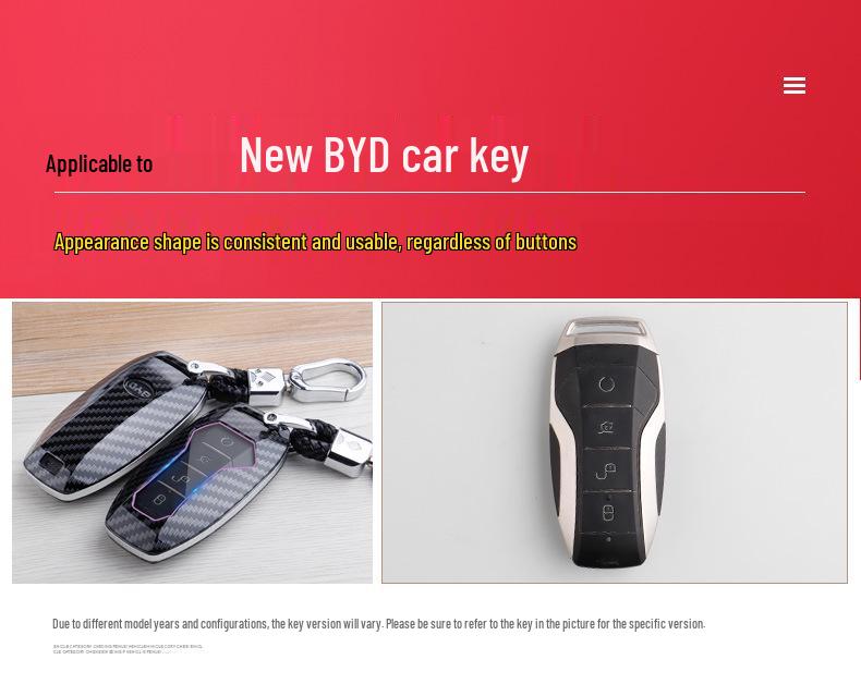 Чехол для ключа BYD для Seal, Han EV, Song, Yuan Plus, Song Pro, Qin, Tang DMi, Dolphin, Seagull, e2 - Унисекс
