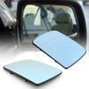 Blue Heated Left&Right Driver Side Wing Mirror Glass For BMW X5 E53 1998-2006