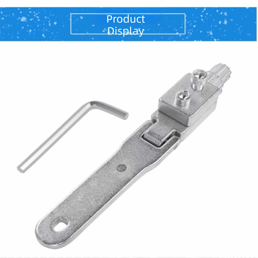 High-Hardness Zinc Zinc Alloy Steel Broken Pipe Screw Extractor Non-Slip Grip Angle Valve Remover Home Use