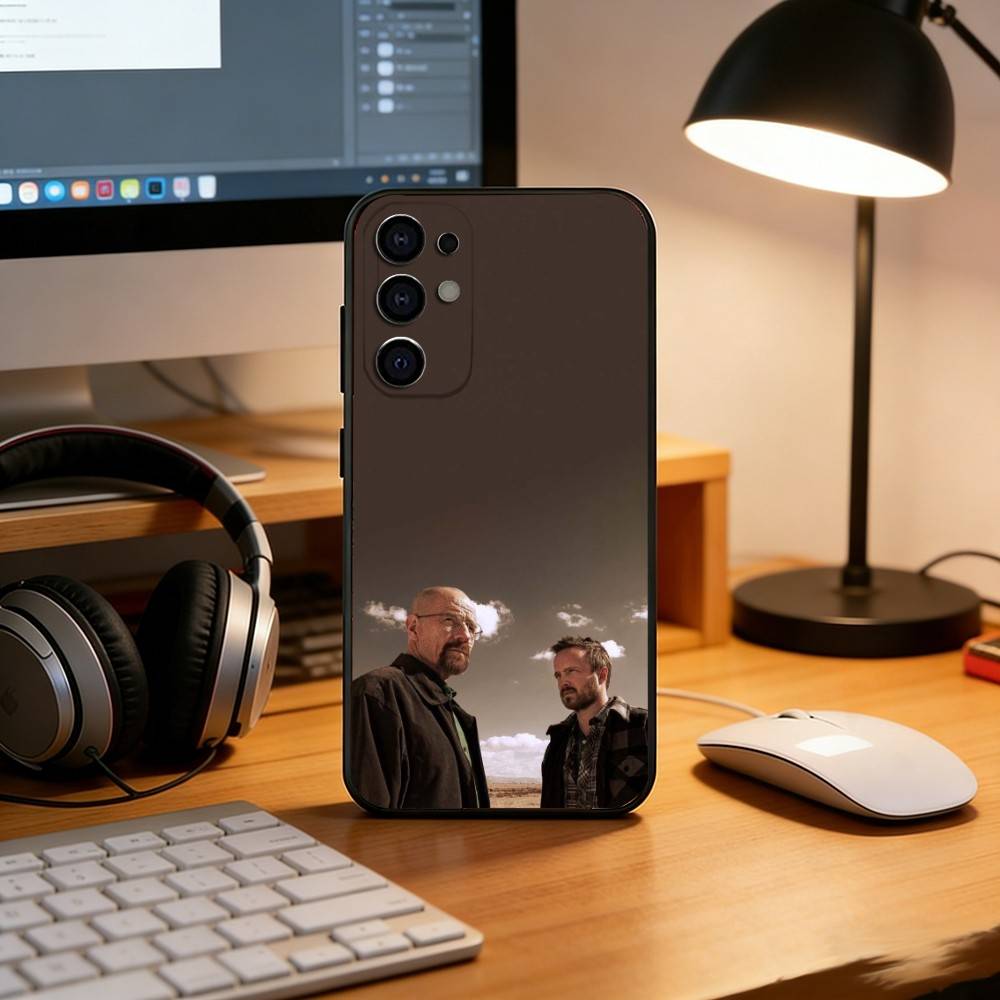 B-Breaking B-bad Phone Case For Samsung S25,S24,S21,S22,S23,S30,Ultra,S20,Plus,Fe,Soft Silicone Black Cover