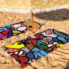 Модный принт R-Romero B-Britto Полотенце Сушильное Банное Полотенце Применимо Для Легкого Плавания Кемпинга Йоги Пляжа Выход