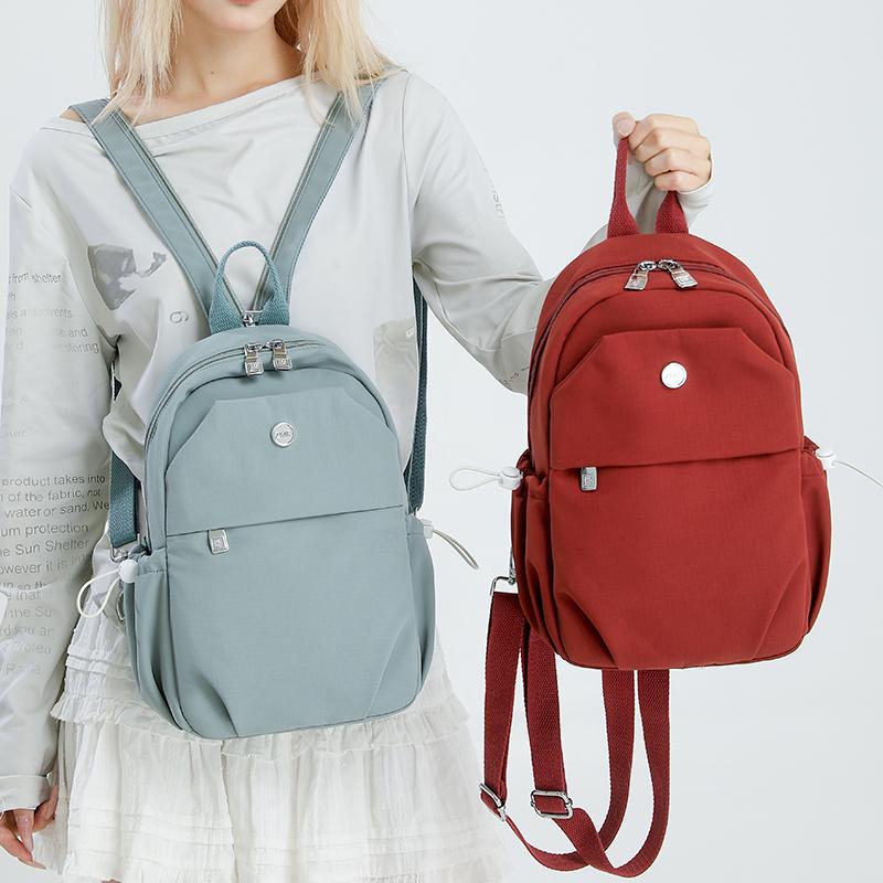 Nylon Backpack Large Capacity Multifunctional Chest Bag College Style Backpack