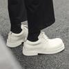 Дерби Мужские туфли на толстой подошве Модный минималистичный дизайн Стиль отдыха Бизнес Вечеринка На открытом воздухе Повседневные офисные молодежные Белые туфли