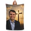 Charlie Kirk 1993 2025 A true Patriot  Blanket Multiple Sizes Super Soft Cozy  Throw Blankets for Sofa Couch and Bed