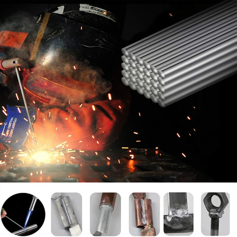 Сварочные прутки SensaBliss из алюминия, низкотемпературные припойные прутки, 30 шт. Сварочная проволока, низкотемпературные ремонтные паяльные инструменты, не требующие припойного порошка